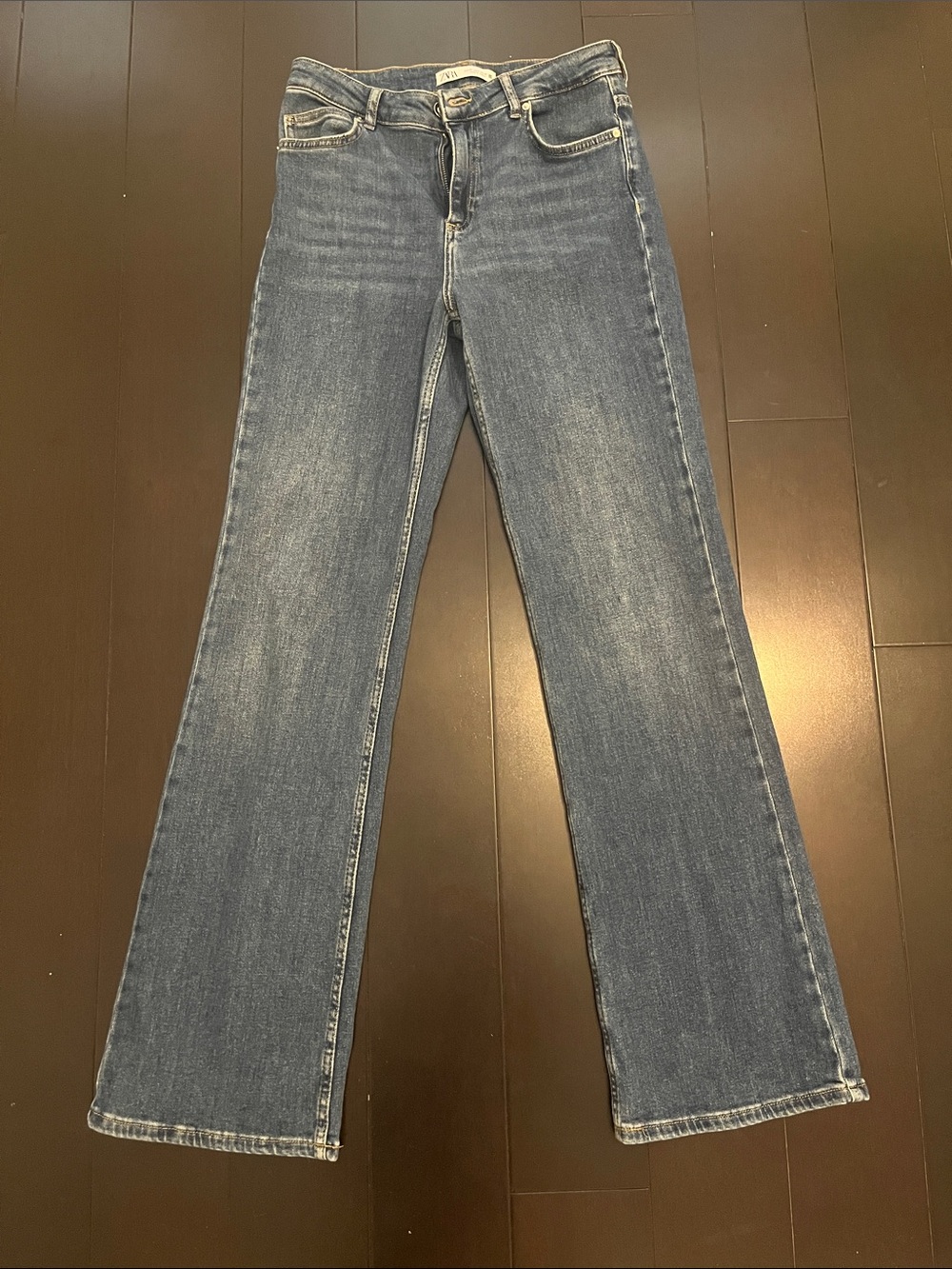 ZARA Women's comfy cotton jeans (8)